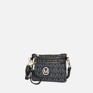MKF Collection Geneve M Signature Crossbody Wristlet Bag by Mia K - 1 of 4