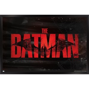 Trends International DC Comics The Batman - Logo Framed Wall Poster Prints - 1 of 4