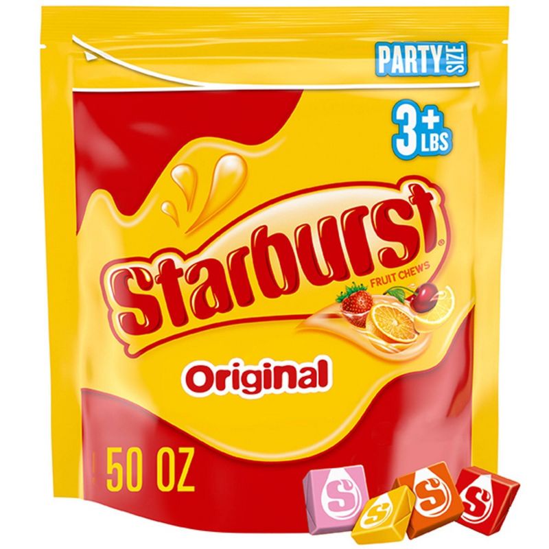 Starburst Fruit Chews Original Variety - 50oz, 1 of 9