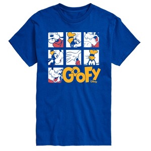 Men's - Disney - Goofy Grid Short Sleeve Graphic T-Shirt - 1 of 4