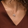 Bearfruit Jewelry Sterling Silver 18K Gold Plated Bee Pearl Necklace - 2 of 4