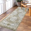 Retro Room Decor Area Rugs Vintage Soft Traditional Distressed Rug for Living Room Bedroom Washable Low Pile Non Slip Floor Carpet - 2 of 4