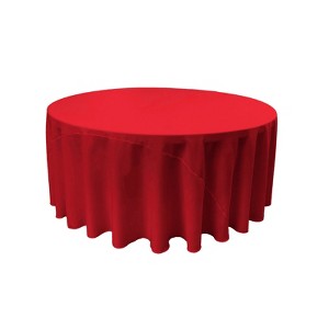 Slickblue Polyester Poplin Round Tablecloth 41 Different Colors 7 Sizes - 1 of 1