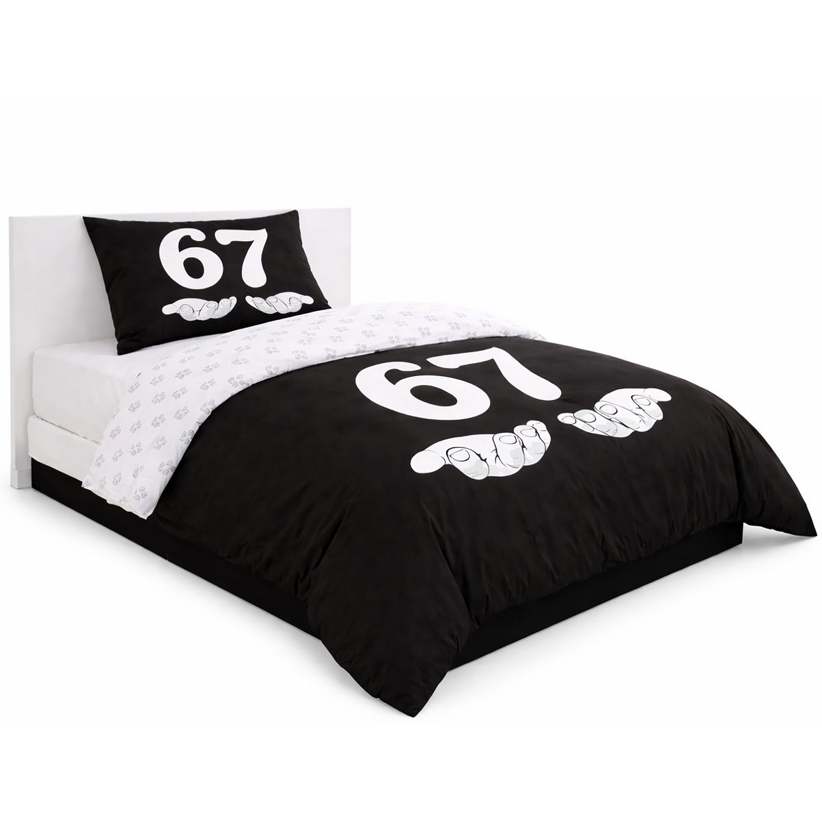 Mère & Moi: 6-7 Reversible Duvet Cover Set, Machine Washable, Teen Bedding - thumbnail 2