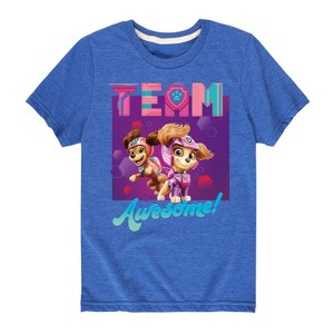 Boys' - Paw Patrol - Team Awesome Short Sleeve Graphic T-Shirt - 1 of 4