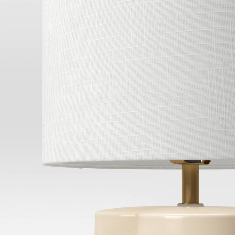 Modern Clover Table Lamp Cream - Threshold™, 5 of 8