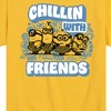 Boys' - Despicable Me - Chillin' With Friends Minions Short Sleeve Graphic T-Shirt - 2 of 4