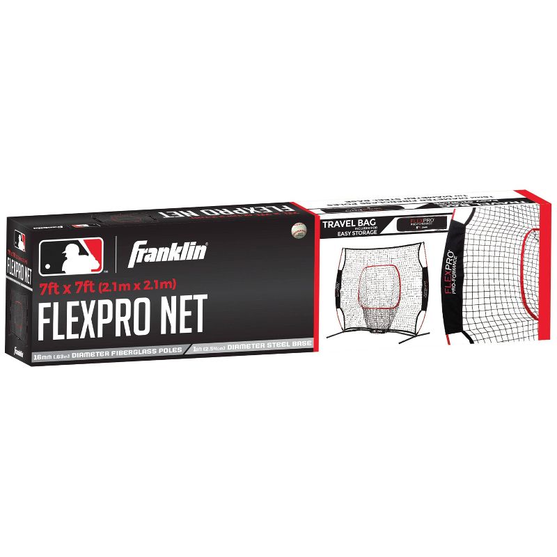 Franklin Sports MLB 7&#39;x7&#39; Flexpro Net, 4 of 5