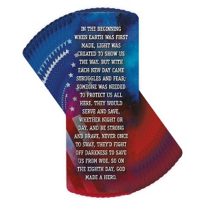Dicksons Patriotic Red White Blue 6.25 inch Paper Bookmark Pack of 12 - 1 of 4
