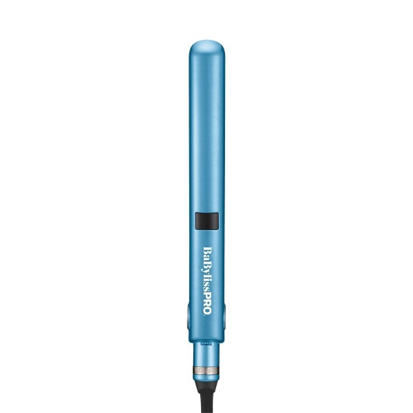BaBylissPRO Plancha Alisadora Digital de Titanio Nano - Azul - 1"