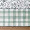 The Peanutshell Nursery Crib Bedding Set for Baby Girls and Boys, Sage, 3 Pieces - Green - 4 of 4