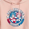 Women's - Dr. Seuss - All Things Red White And Blue Cropped Graphic Hoodie - 2 of 4