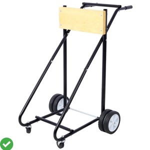 Outboard Boat Motor Stand Outboard Engine Stand Carrier Cart Dolly Boat Motor Support Storage Stand - 1 of 4
