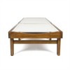 SKRAN Outdoor Lounge Chair, Acacia Wood Lounge Chair, Teak Veneer Mesh Chair, Suitable for Pool, Deck, Patio - 4 of 4