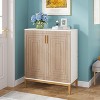 Tribesigns 6-Tier Shoe Cabinet with Doors, Freestanding Entryway Shoe Organizer Rack - 3 of 4