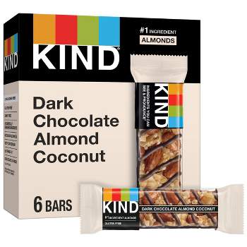 KIND Dark Chocolate Almond & Coconut Bars - 14oz/6ct