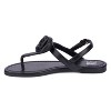 New York & Company Women's Rosette Flat Sandal - 3 of 4