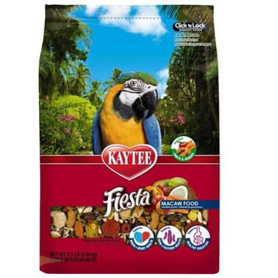 Kaytee Fiesta Macaw Gourmet Variety Diet : Target