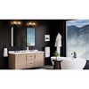Urban Ambiance Luxury New Traditional Bath Light 8.5''H x 14.625''W,  Midnight Black Finish,  Swan-Hill Collection, UHP4209 - 2 of 4