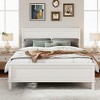 Polibi Mid-Century Modern Solid Wood Platform Bed - 2 of 4
