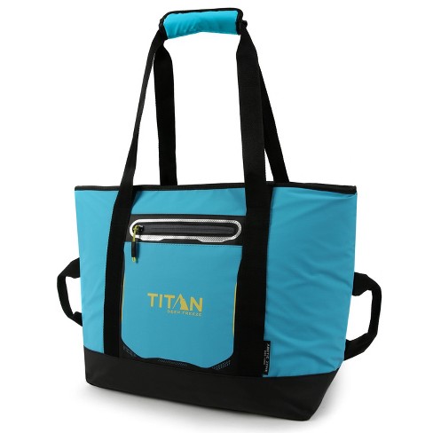 Arctic Zone Titan Deep Freeze Expandable Lunch Bag With Ice Walls -  Atlantic Blue : Target