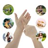 Unique Bargains Women's Floral Thin Sunblock Fingerless Gloves 1 Pair - 4 of 4