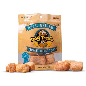 Crunchy Yak Cheese Puffs for Dogs – Natural & Healthy Training Treats - 1 of 3