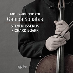 J.S. Bach & D. Scarlatti & Richard Egarr - Gamba Sonatas BWV1027-29 Chorale - Ich Ruf Zu Dir (CD) - 1 of 1