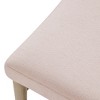 Maven Lane Vera Wooden Dining Chair with Fabric Upholstery, Set/2 - 4 of 4
