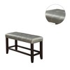 NicBex Upholstered Bench,Faux Leather Dining Bench,Modern Ottoman with Tufted Design for Living Room,Entryway,Kitchen - 2 of 4