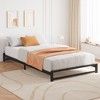 Whizmax 6 Inch Bed Frame Heavy Duty Metal Platform Bed Frame with Steel Slat Support, Mattress Foundation, No Box Spring Needed, Black - 4 of 4