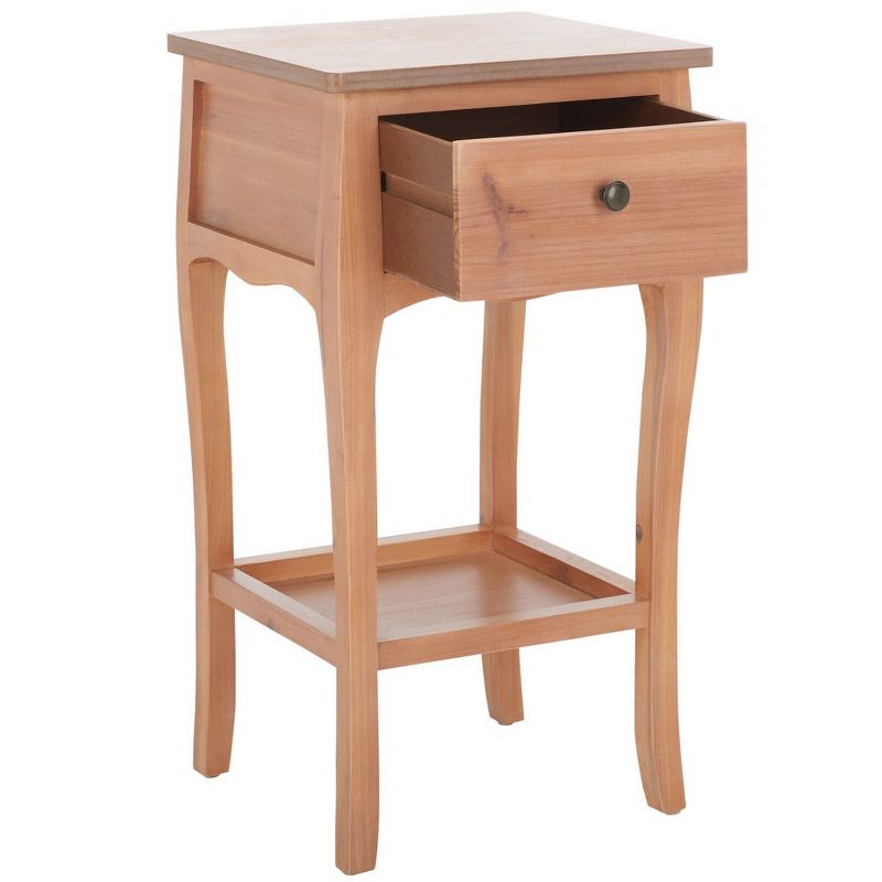 Thelma End Table - Honey Natural - Safavieh., 3 of 4