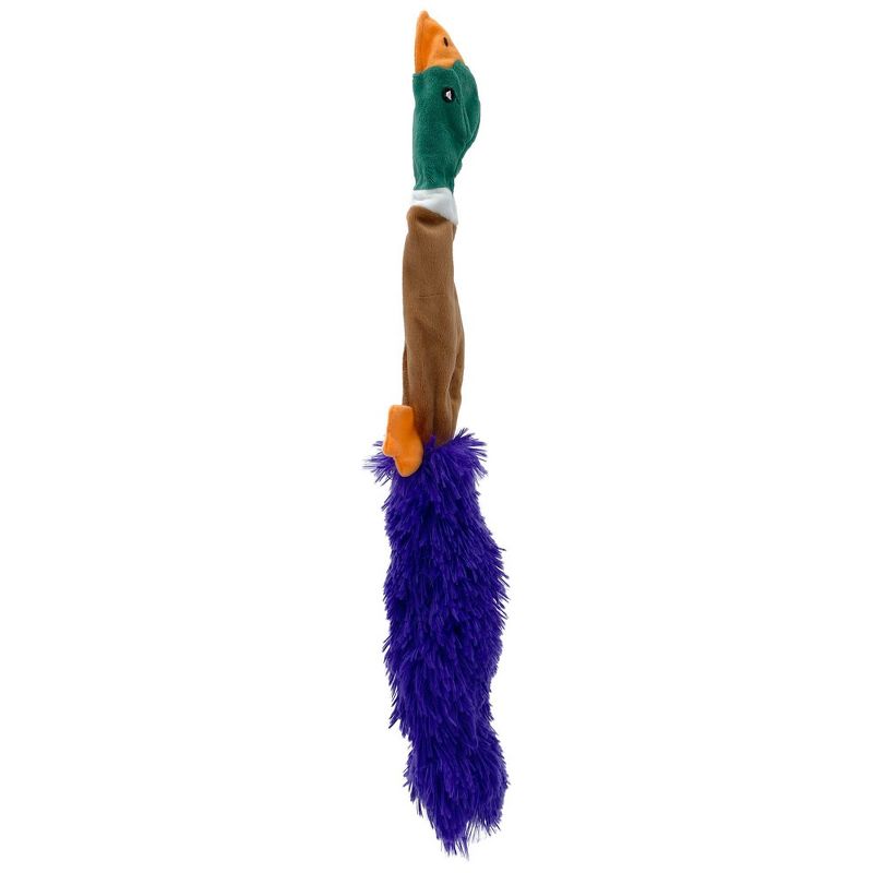 Multipet Empty Nester Bird Unstuffed Dog Toy - Purple - 20&#34;, 3 of 4