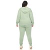 Women's Plus Size Two Piece Fleece Tracksuit Set - image 3 of 4