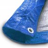 Moose Supply 5 Mil Waterproof Blue Poly Tarp Covers with Grommets - 2 of 4