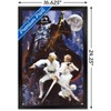 Trends International Star Wars: A New Hope - Illustrated One Sheet Framed Wall Poster Prints - 3 of 4