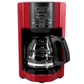 Bella Linea Collection 12 Cup Programmable Coffee Maker Red - Office Depot
