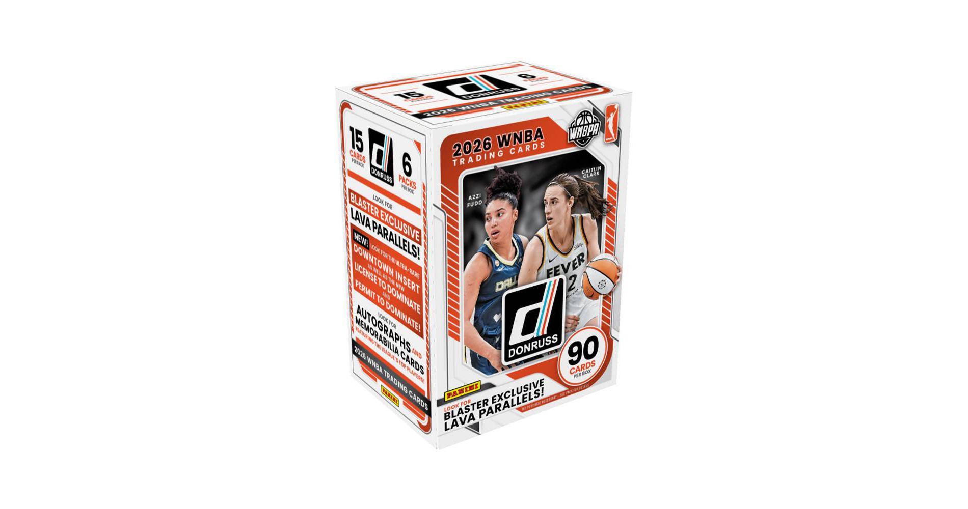 2026 Panini WNBA Donruss Basketball Trading Card Blaster Box