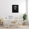 Stupell Industries King of the Jungle Lion In Shadows Black and White Photography - 2 of 4