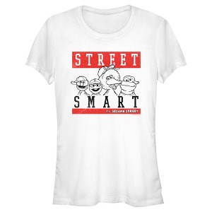 Junior's Sesame Street Hood Smart Group T-Shirt - 1 of 4