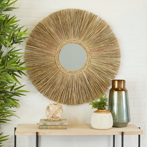 Small Gemma Halo Decorative Wall Mirror Gold - Stylecraft : Target