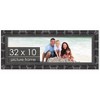 PosterPalooza | 32x10 Wide Bamboo Picture Frame, UV Acrylic, 4 Finishes - Brown, Black, Silver, and Natural - 2 of 4