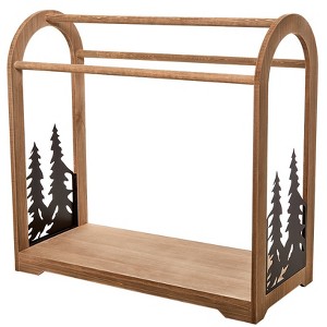 The Lakeside Collection Standing Quilt Rack - 1 of 3