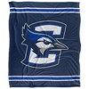 Creighton University Primary Logo Stripes Silky 50x60 Blanket, 1 Sided - 2 of 4