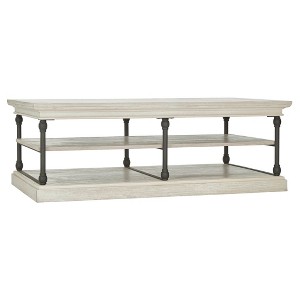 Belvidere Cocktail Table - White - Inspire Q