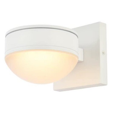 Elegant Lighting Raine Integrated LED wall sconce in white