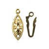 John Bead Must Have Findings Metal Gold 6x20mm Fish Hook Clasps for Jewelry Making Findings, 9 Pieces - 2 of 4