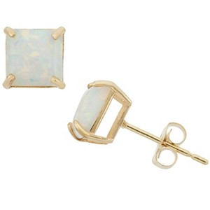 Designs By Gioelli 10K Gold Gemstone Stud Earrings - 1 of 2