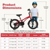 Safstar 16 Inch Kids Bike for 4-7 Years Old Boys & Girls w/Adjustable Seat Handbrake Reflectors - 2 of 4
