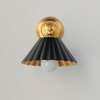 Maxim Lighting Primrose 1 - Light Wall Light in  Black/Gold Leaf - 4 of 4